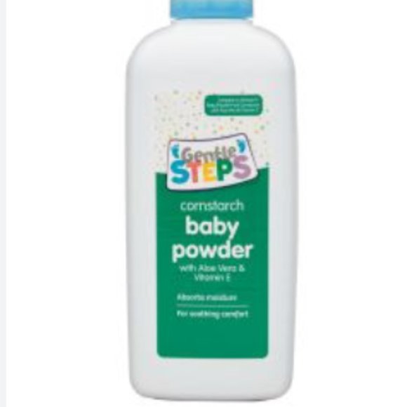 Bath, Skin & Hair Gentle Steps Cornstarch Baby Powder With Aloe Vit E